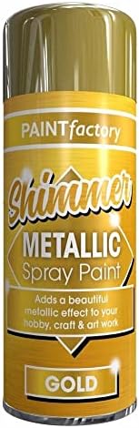 Paint Factory 7136 Paint Spray, Gold, 200 ml (Pack of 1)
