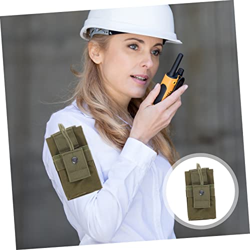 MILISTEN 4 Pçs Bolsa Suporte Externo Bolsa De Serviço Talkie Transportadora Rádio Multifuncional Mul