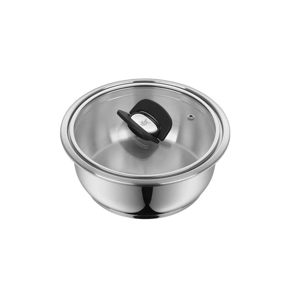 WMF Click&Serve - Tapa para cacerola (20 cm, apilable, con asas de mariposa, apta para lavavajillas)