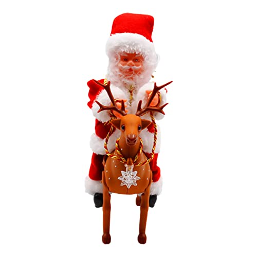 SEWACC 1Pc Elétrico Veado Ornamentos Para Crianças Presentes Musicais Bonecas Infantis Musicais Bone