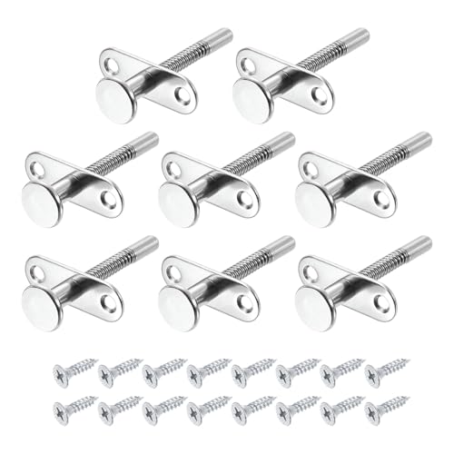 uxcell Plunger Latches, 6.5 x 65mm/0.26 x 2.56inch Steel 8Pcs