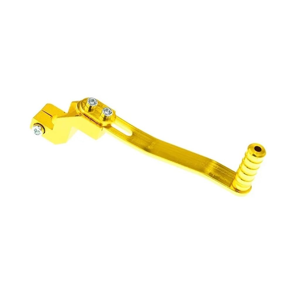 Ypmgrwlsn Yellow Gear Lever 1 Piece Motorcycle Accessories Folding Aluminum Alloy Gear Shift Lever Shifter Pedal Motorbike Parts