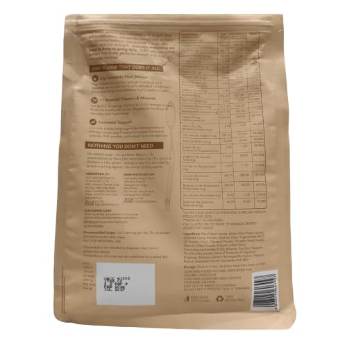 Image of Daily Scoop Plant Protein for Women, 25 g Vegan Protein with Vitamins & Herbs, Coffee Flavor, 500 g (Pack of 1)