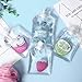 Erhigher Clear PVC Hot Water Bag, Cartoon Pattern Leak-Proof Hot Cold Compress Pain Relief Winter Hand Feet Warmer Pouch Bottle Warm Gift 1