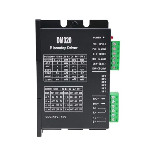 Driver DM320 pour moteur pas à pas 2H320 avec boîtier de protection