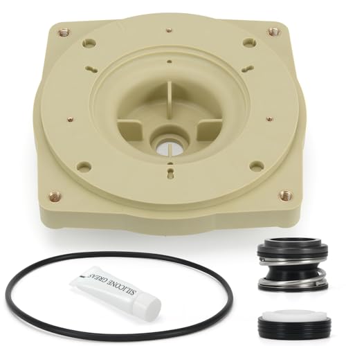 FQRANBO 356012 Seal Plate Fit for Pentair SuperFlo Pool and Spa Inground Pump for Pentair Pinnacle High Flow Inground Pump Almond Pool Pump Mounting Plate PAC-101-6012 (356012)