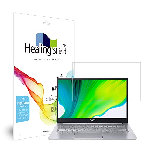 Healingshield XLV[tیtB Screen Protector Light Oleophobic High Gloss Film Compatible with Acer Swift3 SF314-42 R5 Scene Ste