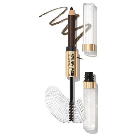 Revlon ColorStay Brow Fantasy Pencil & Gel, Dark Brown Cover