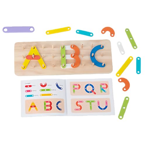 Blocs de construction pour tableau de chevilles en bois