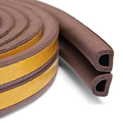 DWB ACOUSTIC GO NOISELESS WITH US !!! Self-Adhesive EPDM Sealing Strip Tape 5 Meter Sound Proof/Dust Proof Doors and Windows Foam Seal Strip Rubber Weather-strip (2 * 2.5 M = 5 METER) Pack of 1 (B0BZS29KLH) Amazon Price History, Amazon Price Tracker