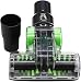 Green Label Cepillo Mini Turbo Universal (32-35 mm) para Retirar Pelo de...