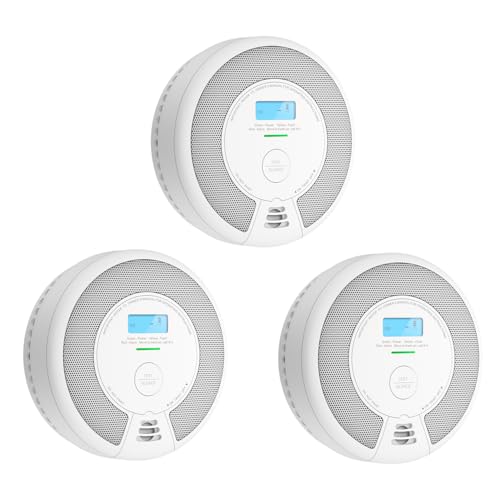 X-Sense 3-Pack Combination Smoke and CO Alarm