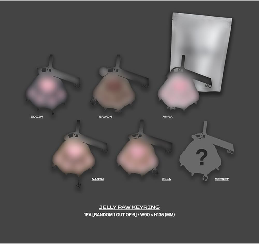 Jelly Paw ver.] MEOVV 'MY EYES OPEN VVIDE' 1st EP ALBUM : Amazon