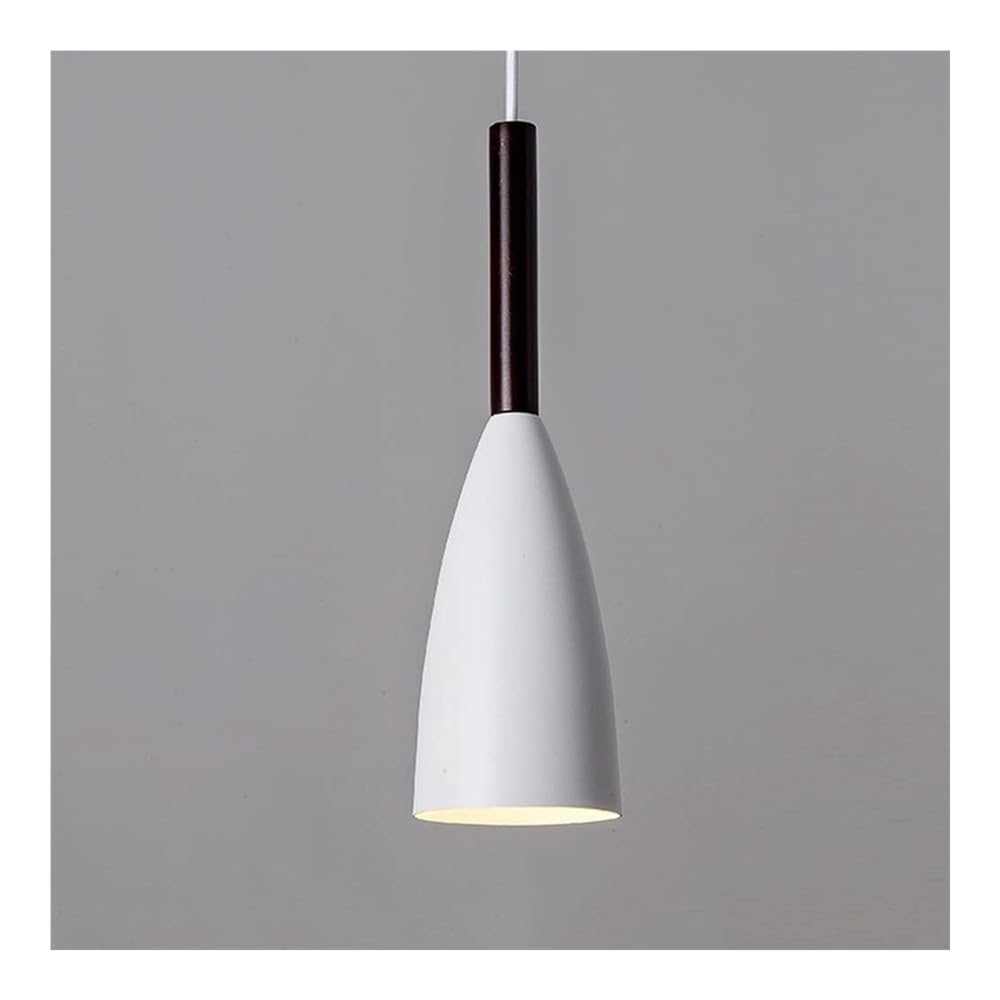 Lámpara colgante LED moderna blanca para isla de cocina y bar