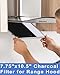 8 PCS Charcoal Filter for Range Hood 7.75