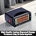 ROSEEKA Personalized Self-Inking Signature Stamp - Custom Name/Initials Design with 6 Ink Color Options | Perfect for Legal Documents, Checks, Paperwork | Large Size for Home, Office & Business Use