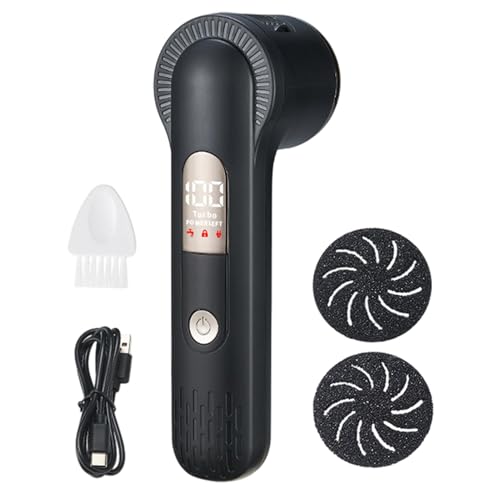 Removedor eléctrico de callos para pies, limpiador eléctrico recargable de pies | Máquina de eliminación de callos de pies de 1200 mAh, herramientas de pedicura portátiles para el hogar, viajes, hotel
