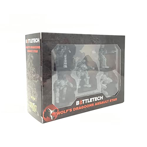 BattleTech Miniaturas Wolfs Dragoons Assault Star miniatura 1
