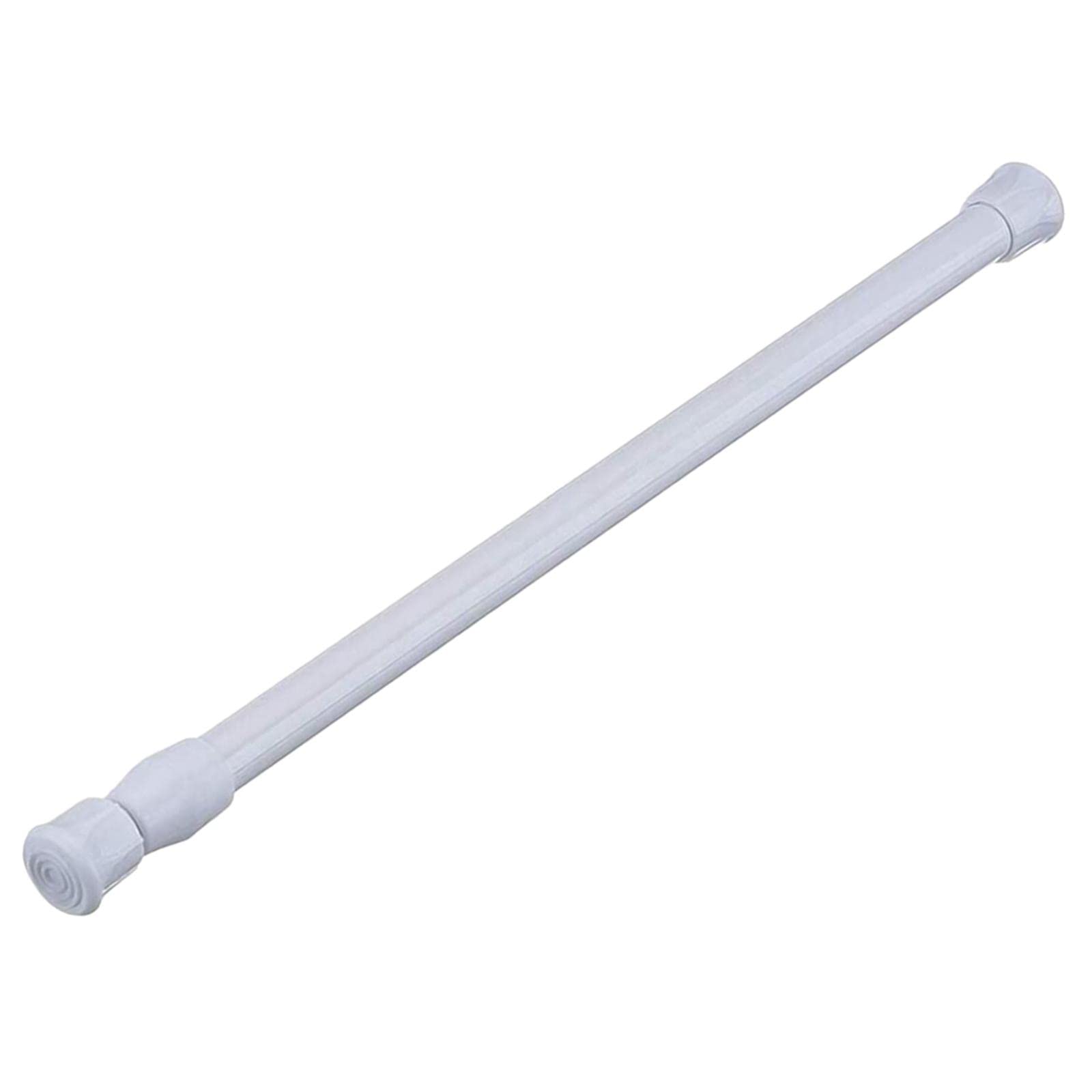 PETSOLA Small Curtain Tension Rods Metal Pole for Shower Cupboard Wardrobe Cabinet - 40-70cm