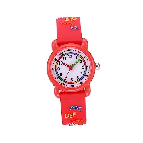 BESPORTBLE Reloj De Cuarzo Dibujos Animados Ajustable Resistente Al Agua para Unisex Cómodo BESPORTBLE Reloj De Cuarzo Dibujos Animados Ajustable Resistente Al Agua para Unisex Cómodo