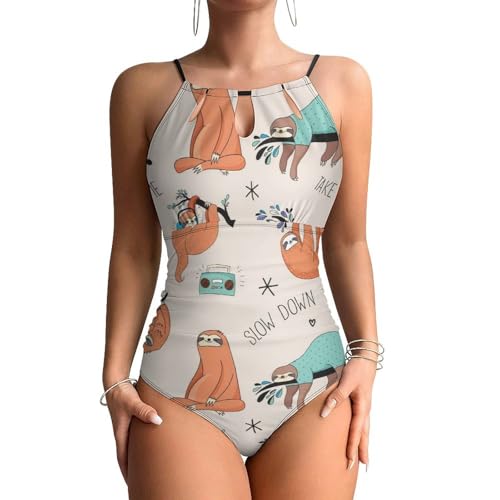 Contrôle ventre swimsuit sculptant avec gaine intégrée pour affiner la silhouette