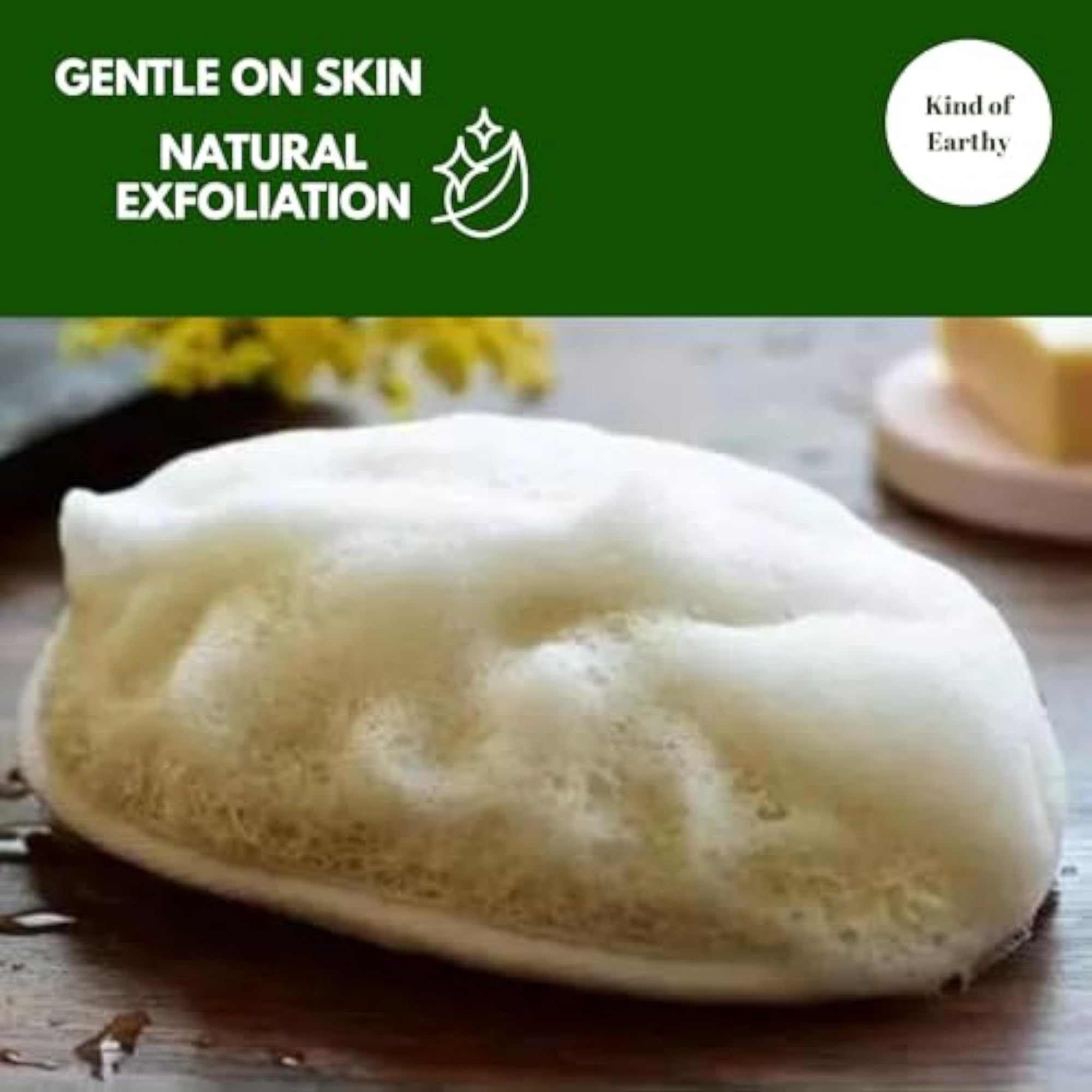 Natural Bath Loofah Organic Body Scrubber