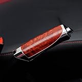 【Verwendung】Schützt und schmückt die Handbremse Ihres Autos hervorragend und ist ein perfekter Ersatz für abgenutzte oder originale Handbremsabdeckungen.