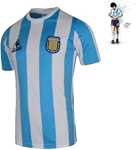  Coupe du monde Argentine Maillot rétro Diego M...