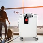 4 Étiquettes de bagages Pcs, Étiquettes de bagage pour valises, Drapeau canadien Feuille d'érable Sac de voyage Étiquettes avec anneau en silicone, Étiquettes avec nom ID Carte, Etiquettes étanches pour sac à main avec couverture de confidentialité