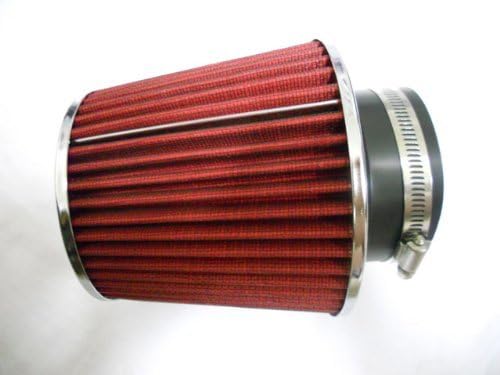 Air Intake Filter MAF Adapter + 3.5” Air Filter For 95 96 97 98 99 00 01 02 03 Ford Ranger 4.0 V6 (Include Red Air Filter)