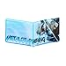 Produktbild Metal Gear Rising: Revengeance Bi-Fold Portemonnaie Geldbörse Geldbeutel Brieftasche: Raiden (Blau) Bioworld