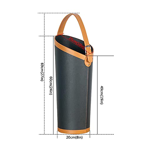 Porte-parapluie compact blanc idéal pour optimiser une petite entrée - 8