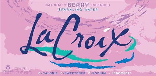 Image of La Croix Sparkling Water, Berry, 12 Fl Oz (pack of 8)