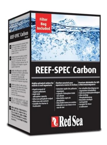 RedSea Reef SPEC Charbon actif au carbone de qualité supérieure hautement activé pour aquariums marins et récifs (200 ml)