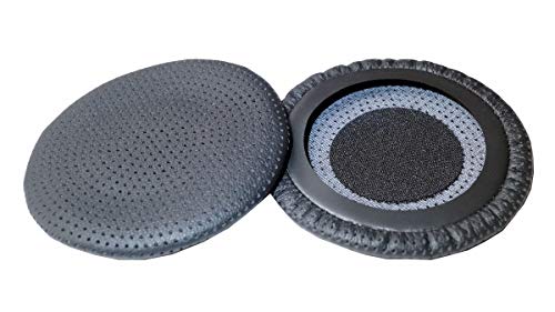 V-MOTA Ear Pads Compatible with Plantronics Blackwire 3215,3225 USB 209747-101 Headse,BW3215 BW3225,Replacement Cushions Replace Part (1 Pair) (Leather Black)