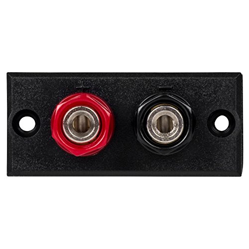 Terminal de cable de altavoz anti ruidos con conector banana de 5 vías