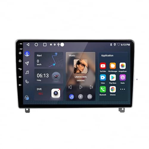 Autoradio para Peugeot 407 con pantalla táctil, GPS y Bluetooth integrado