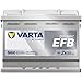 Varta Blue Dynamic EFB N60, 60 Ah 640 A, kompatible mit PKW, lithium metal