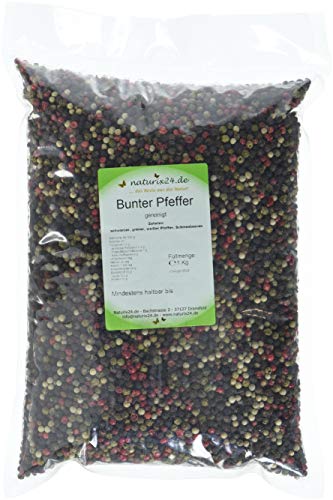 Preisvergleich Produktbild Naturix24 Bunter Pfeffer ganz Beutel, 1er Pack (1 x 1 kg)