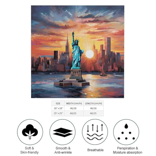 I LOVE New York City Soft Silk Scarf for Men Women Fashion Head Scarf Hair Sleeping Wrapping2