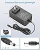 ALITOVE 12V Power Supply 2.5A AC/DC Adapter 100~240V 50-60hz to DC 12 Volt Power Cord Transformer 2.5 Amp 2A 1.5A 6.2FT with 14 Tips for LED Light CCTV Security Camera PC Monitor Router DVD Player