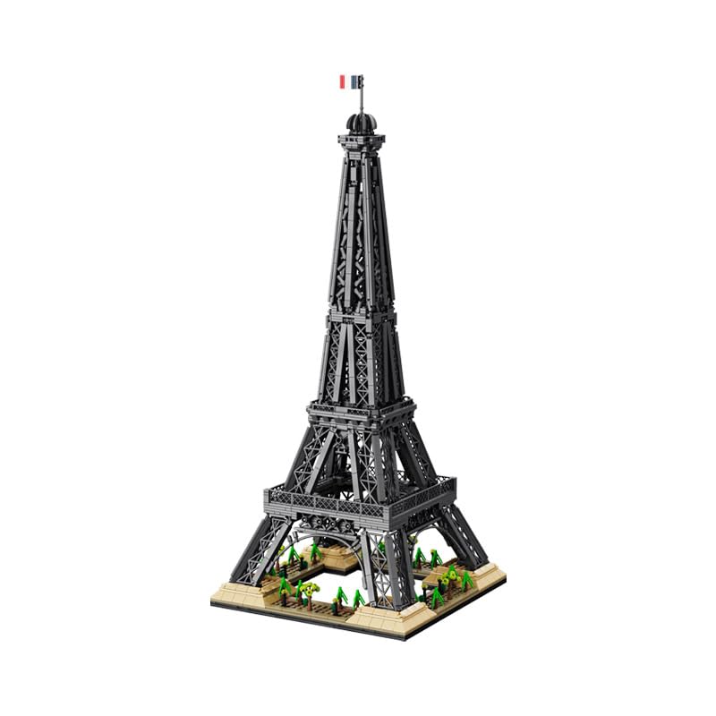 Image of SKY LINE OCEAN Eiffel Tower Building Blocks Set | Paris Landmark Architecture Model Kit for Kids & Adults | Detailed Construction Toy for Display & Decor | 5 Year Structural Warranty