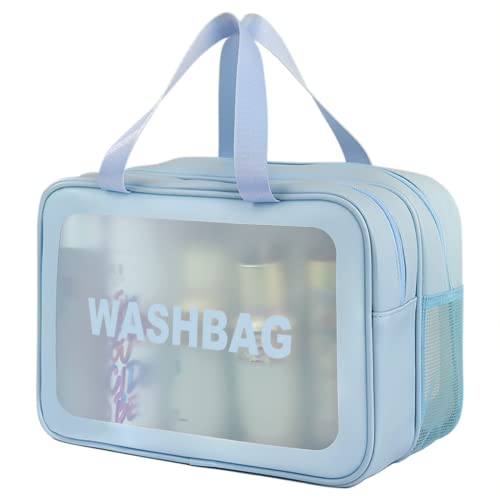 DAPOWER Translucent Makeup Toiletry Bag
