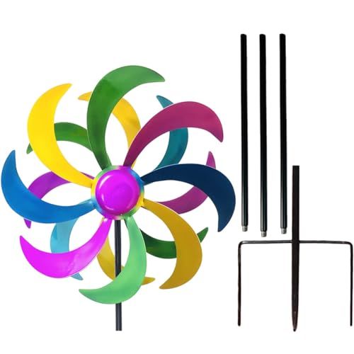 Moulin à vent multicolore une idée cadeau originale pour petits et grands - 2