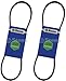 2 Pack Stens 265-961 OEM Replacement Belt Fits Walker 7234-1
