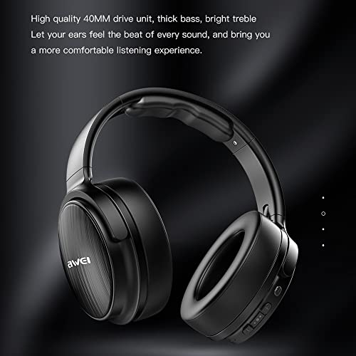 Auriculares Bluetooth A780BL AWEI con diadema ajustable y conexión inalámbrica estable 4