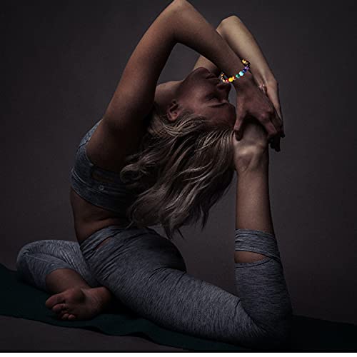 XIANNVXI 7 Chakra Healing Crystal Stone Beaded Bracelet Tiger Eye Natural Gemstone Beads Reiki Yoga Meditation Anxiety Quartz Adjustable Braided Bracelets - Image 6