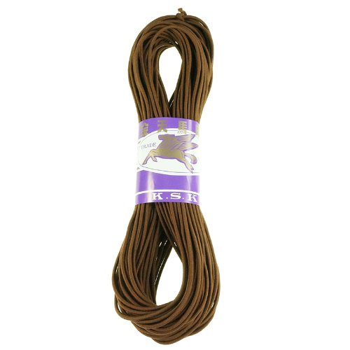 川村製紐工業 金天馬 kw11257 ウーリーM 茶 3mm 30mカセ巻