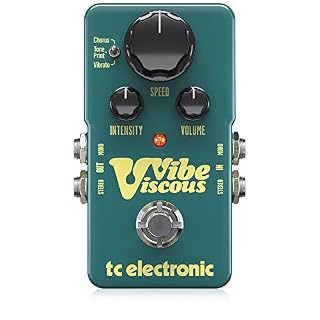 TC Electronic Viscus Vibe Awesome Vibe Pédale pour recréer le légendaire son « Shin-Ei Uni-Vibe » avec technologie… - Les Beatles, Paul McCartney, John Lennon, RIngo Starr, George Harrison