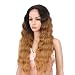 Style Icon 28" Lace Front Wigs Ombre Blonde Wig Long Wavy Wigs For Women 130% Density Synthetic Wig (28", SOP43026)